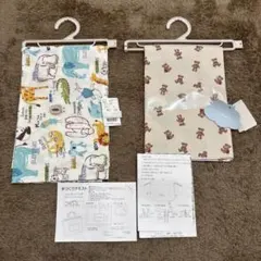 動物柄・クマ柄綿生地セット