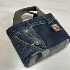 デニムリメイクバッグ