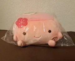 匿名配送】はんなり豆腐 ぬいぐるみ ピンク 星 平成レトロ - メルカリ