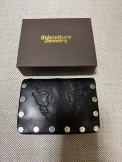 Subculture サブカルチャー レザーウォレット 二つ折り財布