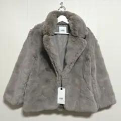 《GYDA》 ジェイダ (F) 新品タグ付き ファーコート ソフトエコファー