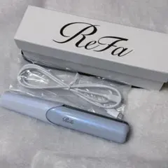 ReFa リファ フィンガーアイロン RE-ASA ブルー 箱付き 美品 - メルカリ