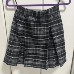 チェック柄 プリーツミニスカートのサムネイル