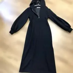 ロイヤルパーティー ZIPフード　ワンピース　スウェット