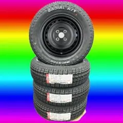 条件付送料込☆新品マッドスターAT☆165/65R14☆14x5J/100-4☆ - メルカリ