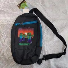 新品 マインクラフト ボディバッグ ショルダーバッグ ゾンビ