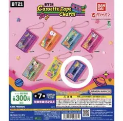 BT21 カセットテープチャーム 全7種 COOKY