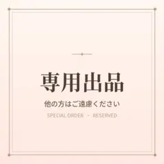 専用出品