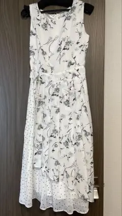 【お値下げ】マーキュリーデュオ　フラワーフレアワンピース