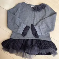 ニットプランナー　フリル付きトップス