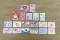平成レトロ　サンリオ　マイメロディ　フレークシール　キラキラシール