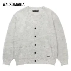 【レア】wackomaria モヘアカーディガン　ホワイト　M WACKO MARIA PREMIUM MOHAIR KNIT CARDIGAN | AGEO BASE