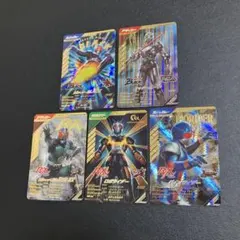 ガンバレジェンズ　仮面ライダーBLACK シリーズ LR 5枚セット