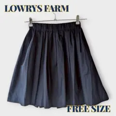 ＊ローリーズファーム＊Fサイズ スカート フレアスカート ウエストゴム