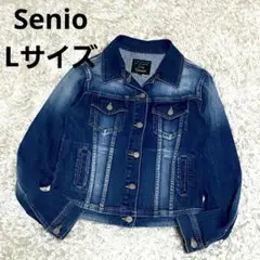 極美品♡Senio セニオ 倉敷 児島 デニム ジャケット♡日本製 Lサイズ