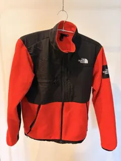 THE NORTH FACE フリースジャケット レッド×ブラック M