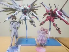 HG レジェンドガンダム デスティニーガンダム ミーティアユニット