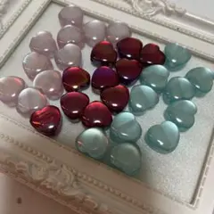 SALE！高品質ハートビーズ　30個