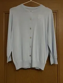 ライトブルーカーディガン M Vis 新品未使用