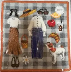 IENA別注【FEILER/フェイラー】PIQUE-NIQUE オレンジ 新品