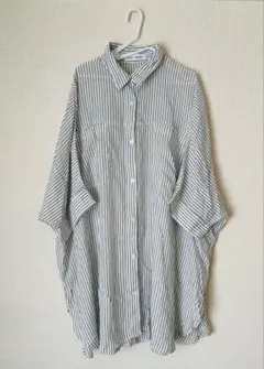 【HEART MARKET】ストライプ 半袖シャツのサムネイル