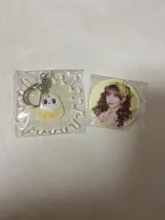 FRUITS ZIPPER 早瀬ノエル アクリルキーホルダー＆缶バッジ