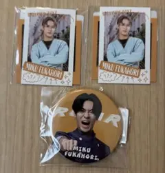 BALLISTIKBOYZ 深堀未来 トラキン くじ 缶バッジ ステッカー
