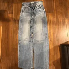 MOUSSY ストレートデニム ライトブルー　24
