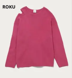 roku beauty＆youth ピンク　ニット　新品タグ付き 2026年最新】6(ROKU) BEAUTY&YOUTH UNITED ARROWS カラー：ピンク系