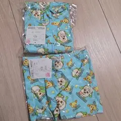 昭和レトロ ペンギン カーテン パピプペンギン 二枚 86センチ×175