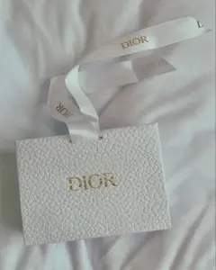 Dior ホワイトギフト袋 小型