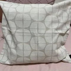 L'EDÉPART 幾何学模様 クッションカバー　　日本製