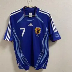 日本代表2006年ドイツW杯ユニフォーム 中田英寿（背番号7）モデル／Mサイズ