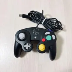 2494【美品】ゲームキューブコントローラー　 スマブラブラック