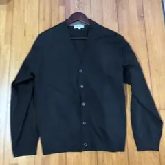 ブラック Vネック カーディガン