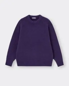 GU ブラッシークルーネックセーター　Mサイズ