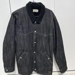 NEIGHBORHOOD ブラックデニムジャケット Lのサムネイル