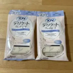 ソフィ デリケートウェットシート 10枚入り 2個セットのサムネイル