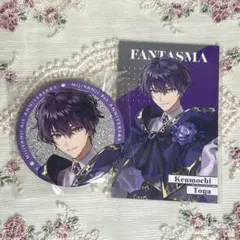 ⚠️代行業者断固拒否⚠️8周年 メタルカード&グリッター缶バッジ 剣持刀也