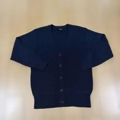 120 カーディガン　ネイビー　紺