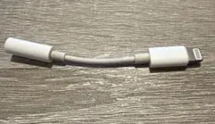 Apple純正 ライトニングイヤホン 変換アダプター