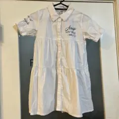 ANAP KIDS 半袖ワンピース ホワイト