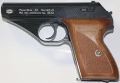 マルシン モーゼル MAUSER HSc シルバー サイレンサー ASGK刻印有 マルシン] HSc シルバー サイレンサーモデル 固定ガスガン 可変