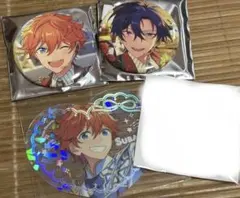 即購入⭕️ あんスタ グッズ イベコレ 缶バッジ 氷鷹北斗 明星スバル 天城一彩