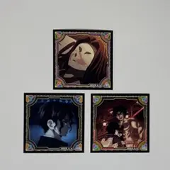 鬼滅の刃 鬼舞辻無惨 シール 3枚 セット