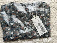 プチバトー　ダブルガーゼ長袖ブラウス