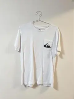 QUIKSILVER クイックシルバー 半袖 ポケットTシャツ ホワイト Mのサムネイル