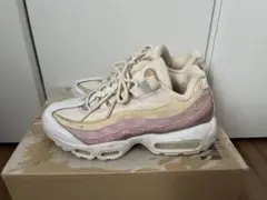 Nike Air Max 95 ホワイト/ピンク/ベージュ　プラントカラー