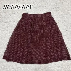 BURBERRY LONDON バーバリー 花柄 スカート シルク 100%のサムネイル