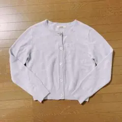 SNIDEL ビジューボタン カーディガン サックス フリーサイズ